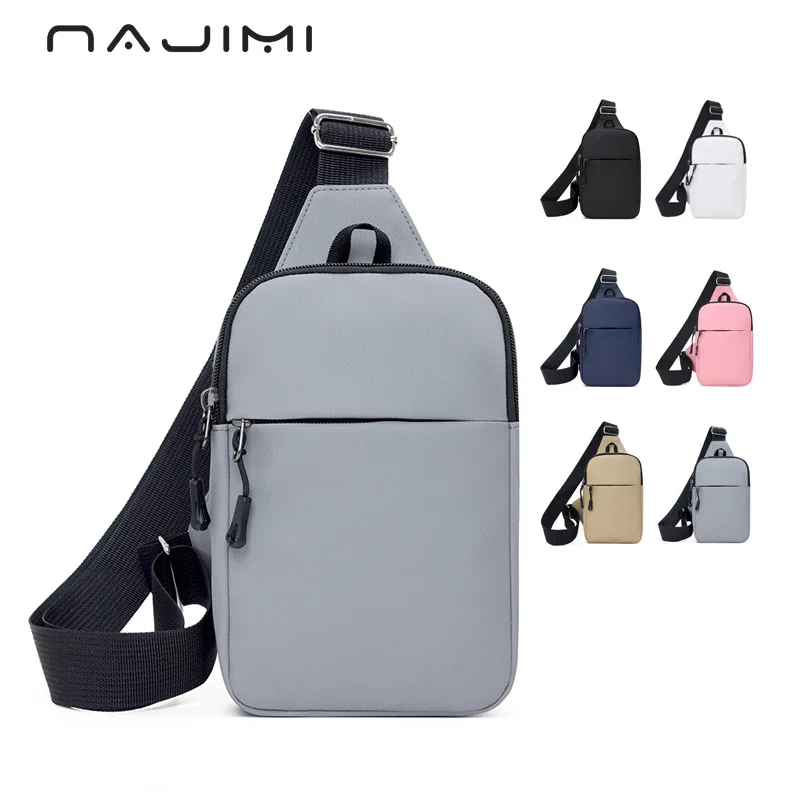 

Мини-нагрудная сумка, водонепроницаемая ткань Оксфорд, многофункциональный рюкзак на одно плечо, легкая спортивная маленькая сумка для тела для мужчин