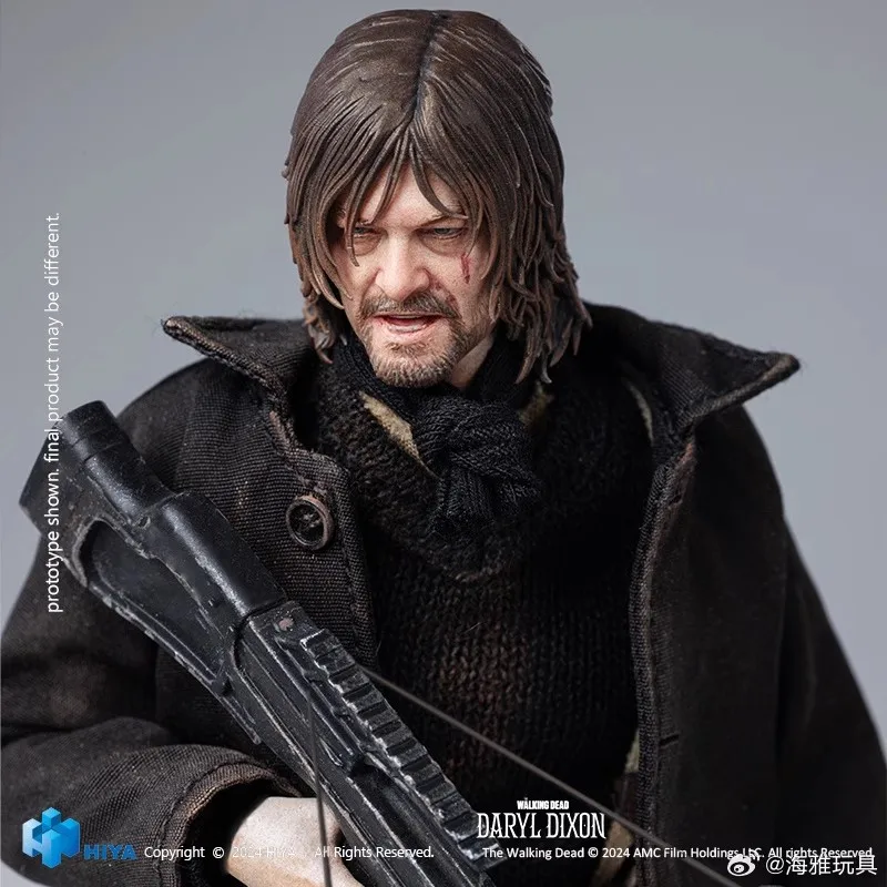 متوفر في المخزون ألعاب نموذجية متحركة HIYA Daryl Dixon 1/12 The Walking Dead: Daryl Dixon Season