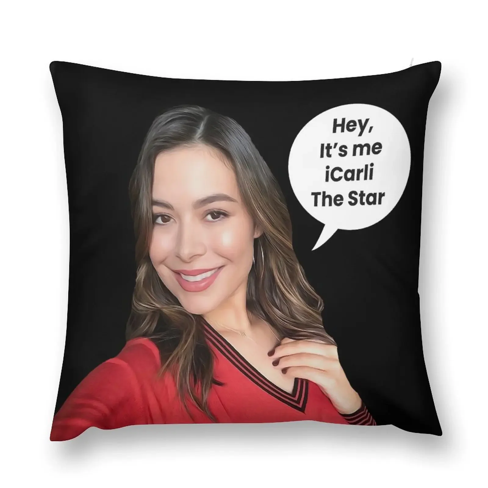 

Miranda Cosgrove - iCarly Star Throw Pillow Sofa Cushion covers for pillows ornamental pillows for living room pillow