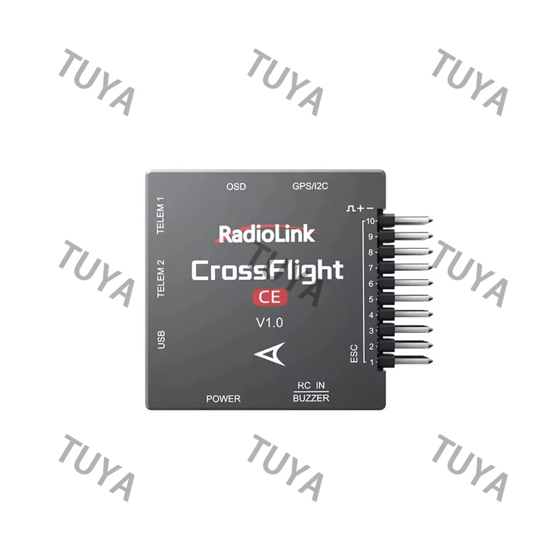 RadioLink CrossFlight-CE Flight Controllers 2-12S High-Dynamic Algorithm Multiple-model Support 10 PWM for FPV Drone Car Boat