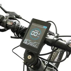 Electric Bike Escooter Display Speed Control Instrument Six-core Scooter LCD Display 26V36V48V Intelligent Meter With USB Port