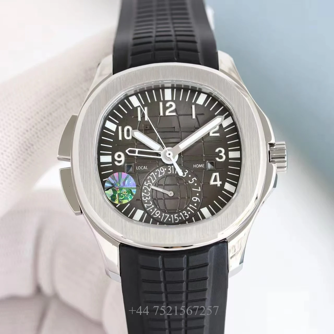 

High Quality Automatic Mechanical Stainless Steel Watch Sapphire Crystal Dial Water Resistant Luminous Calendar Sport Diver
