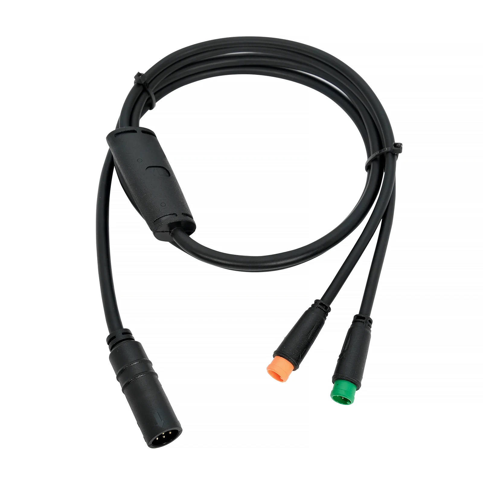 AliExpress NONE Electric Bike 1T2 Extension Cable Wiring Harness Female to Male for Bafang BBS01 BBS02 BBSHD Mid Drive Motor Replacement