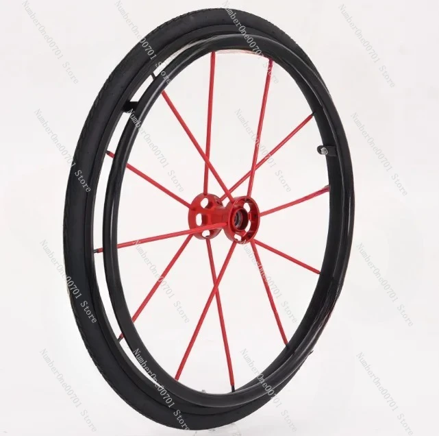 

24 x 1.0" Wheel For Sport Wheelchairs With 1/2" (12.7mm) Bearing