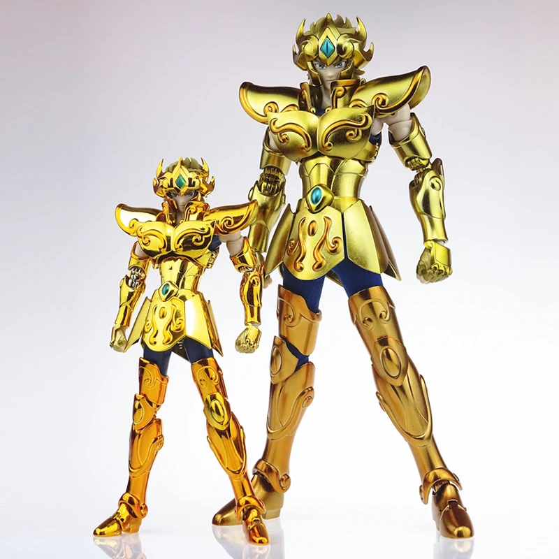 JM.MST Saint Seiya Myth Cloth Leo/Lion Aiolia Gemini Saga Kanon Plus 3.0/Crown Gold Knights of the Zodiac Action Figure