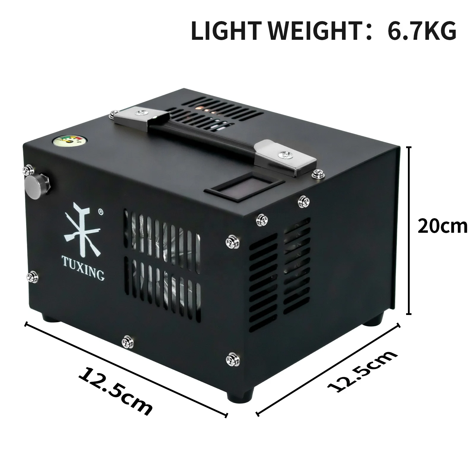 Manufacturer Direct Sale 4500psi 300bar 12V 110V 220V External Converter   Snorkeling Air Compressor