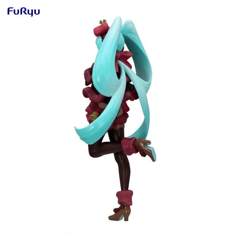 FuRyu Original Genuine Vocaloid Singer Hatsune Miku Exc∞d Creative Figure SweetSweets Noel Raspberry 21cm Model Toy Figures Gift