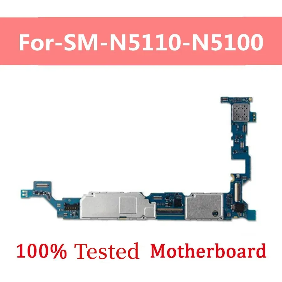 Tested For Samsung Galaxy N5100 / N5110 N5120 Mainboard With Chips Logic Board Android System Motherboard Unlocked 100%Working