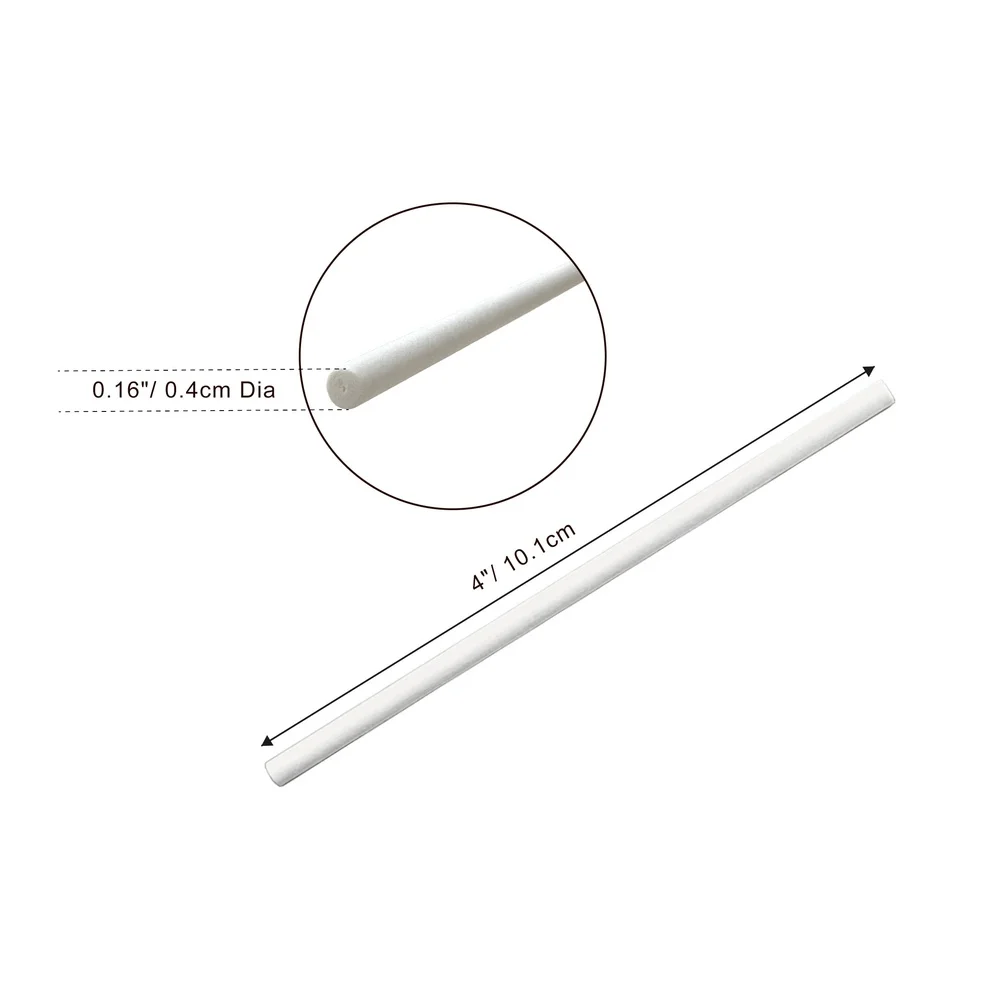 300 bastoncini di carta bianca per dolcetti, torte, caramelle, mele, lecca-lecca, forniture per feste, ideali feste, compleanni, matrimoni