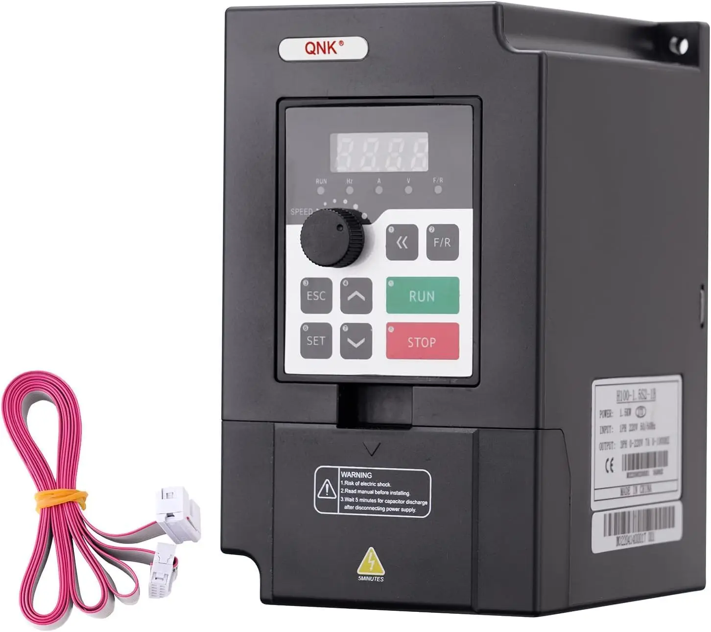 1.5KW 2HP AC 220V 7A VFD Converter Single 3 Phase Inverter Variable Frequency Drive CNC Spindle Motor Speed Controller