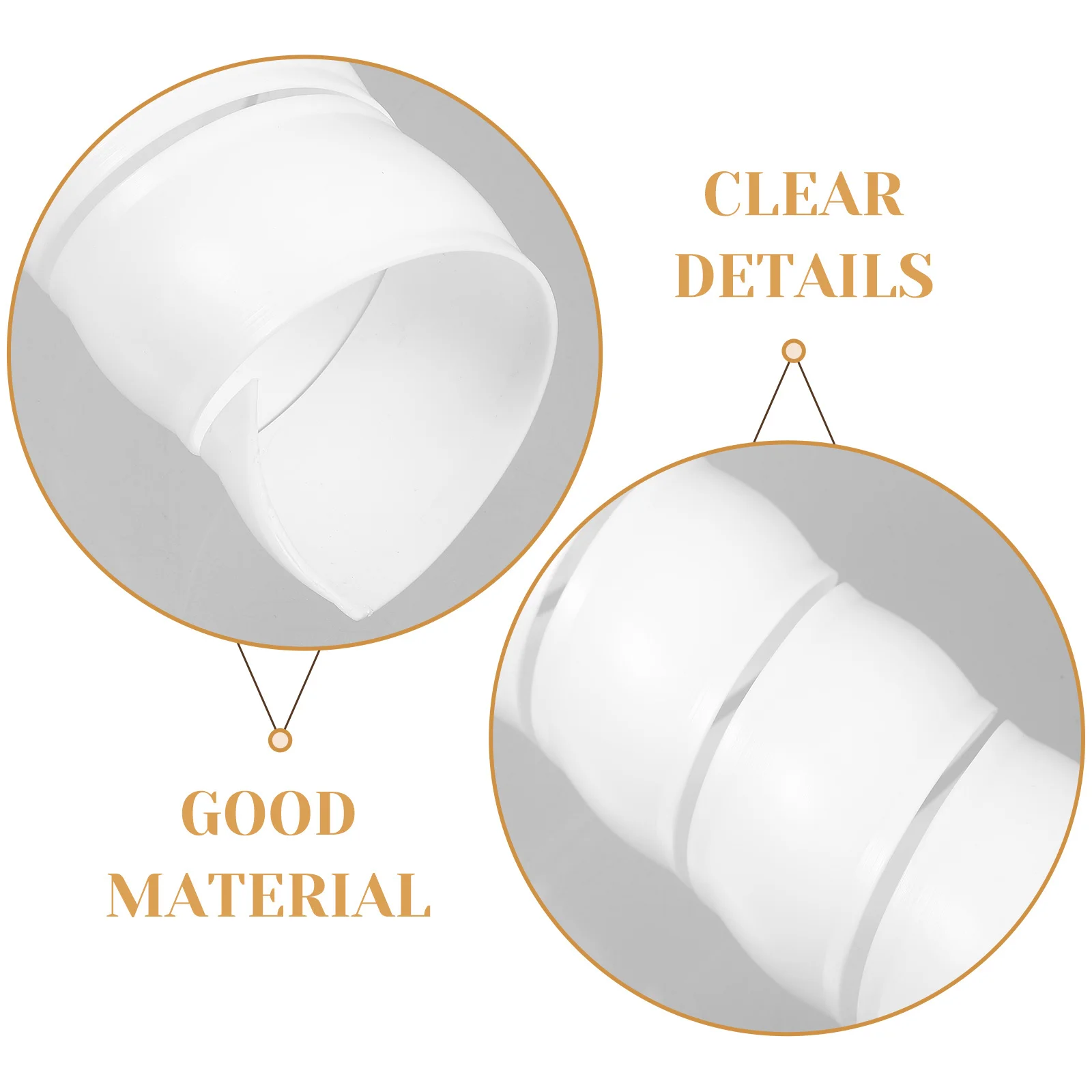 

2pcs Trunk Protector Pvc Flexible Protection For Saplings Winter Animal Resistant Plastic Tree Wraps