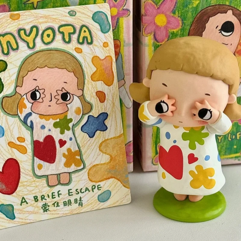 

2025 New Nyota Fluffy Life Series Blind Box Anime Figures Decor Kid Toys Collection Mysterious Box Desktop Decoration Gifts
