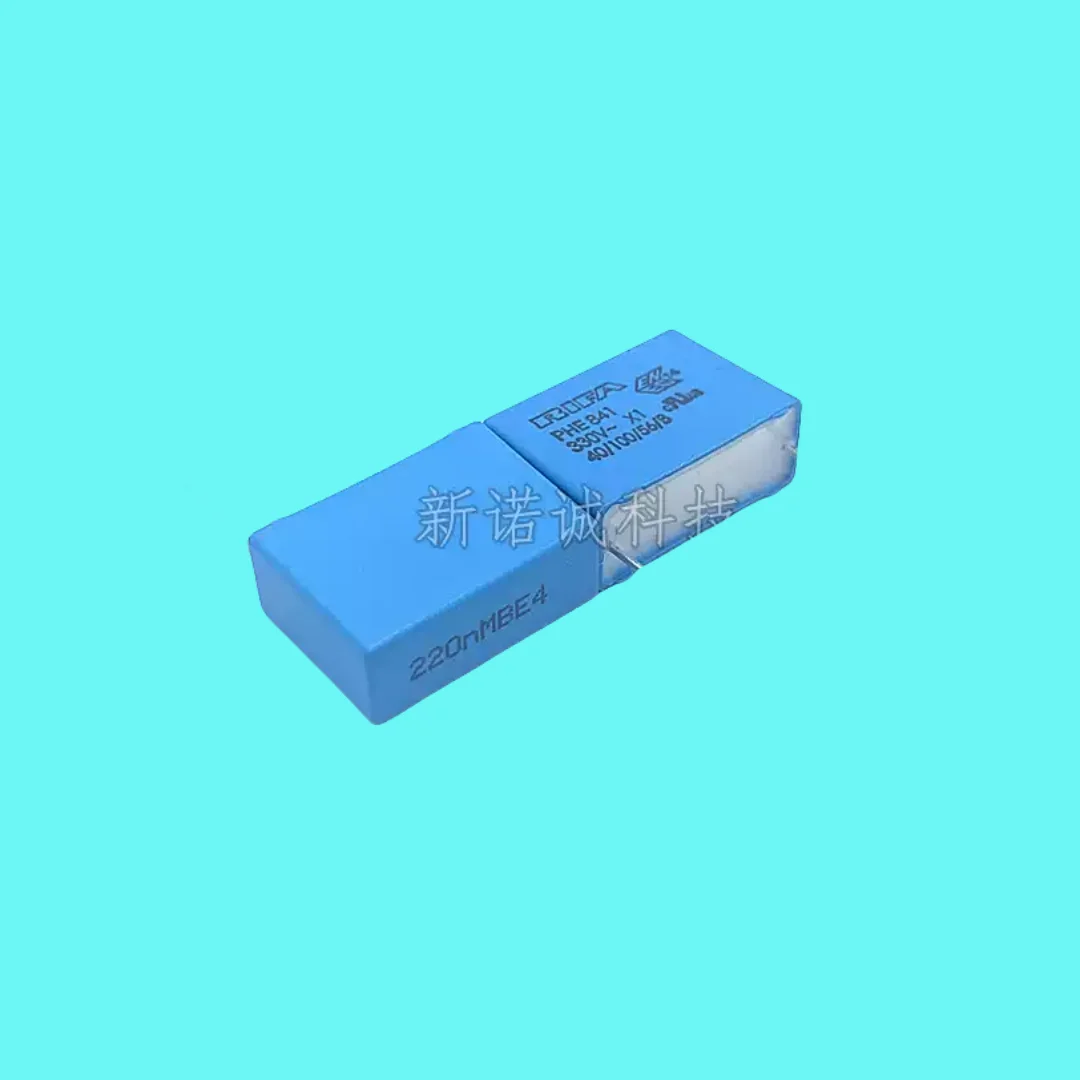 5pcs/ 330VAC 224 0.22UF 330V 220NF PHE841 X1 safety capacitor foot distance 22.5mm