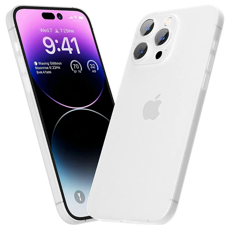 Original Matte Soft Case On For iPhone 14 13 12 Mini 11 Pro XS Max X XR 7 8 6 6S Plus 5 SE 2022 2020 Ultra Thin Back Cover Funda