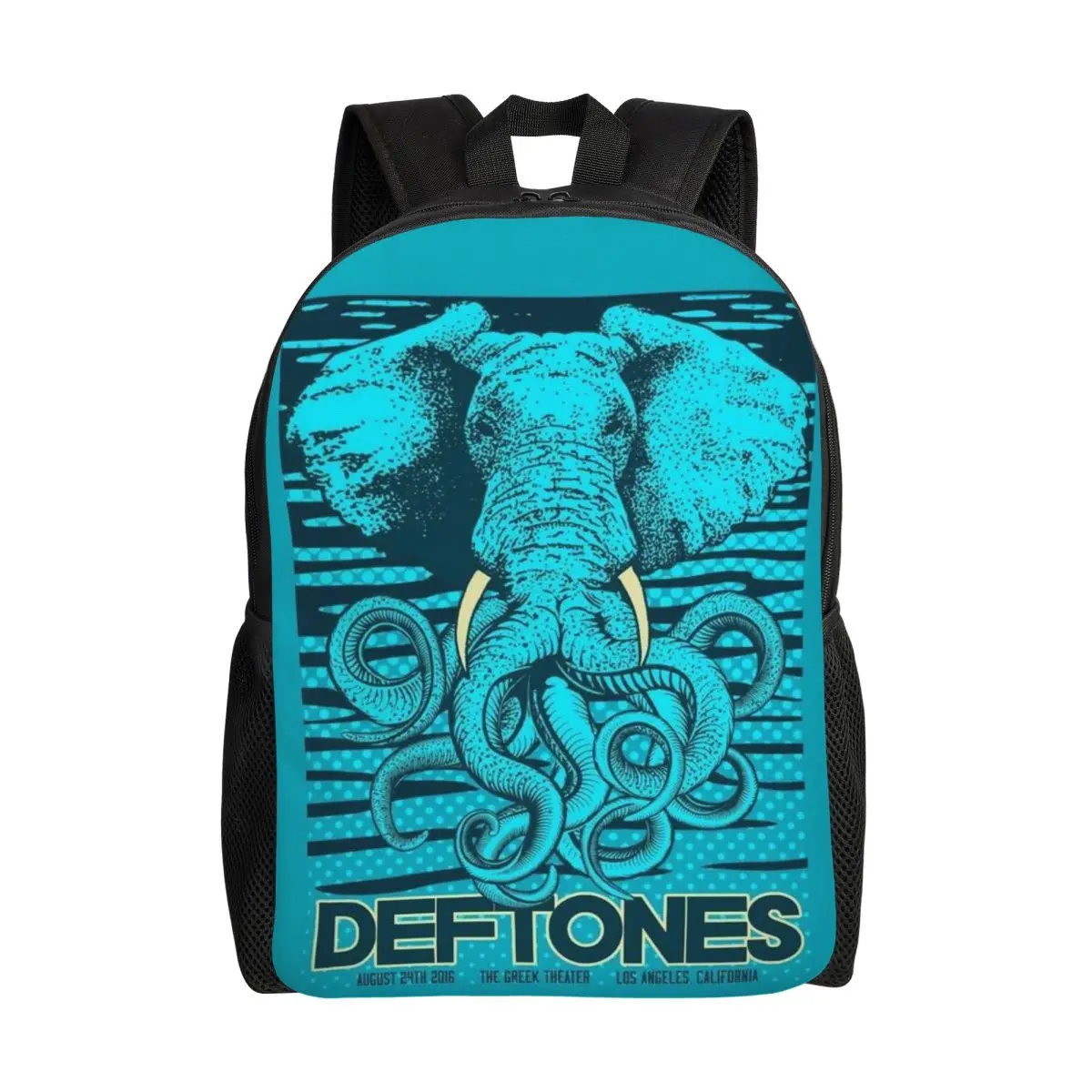 

Custom Band D-Deftones Poster Aesthetics Classic Music Album Backpacks Women Men Fashion Bookbag for College School Bags