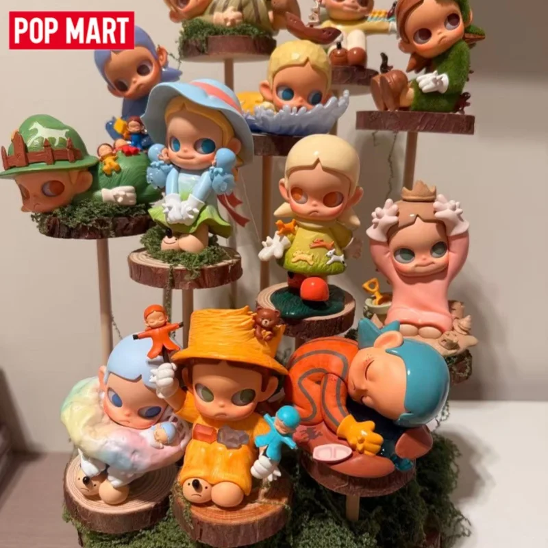POP MART Zsiga Take It Slow Series Blind Box Guess Bag Desktop Decoration Blind Bag Toys Anime Figure Cute Model Gift Girl