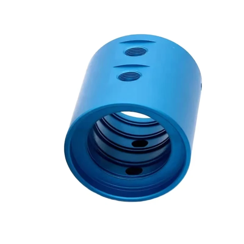 مخصص التصنيع باستخدام الحاسب الآلي أجزاء الألومنيوم بأكسيد سبائك الألومنيوم الأزرق مخرش الجوز