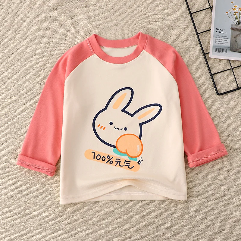 kids clothes Children\'s Clothing Boys Girls T-Shirt Cartoon Tops Long Sleeve Baby Clothing Autumn Winter  Print Sweatshirt