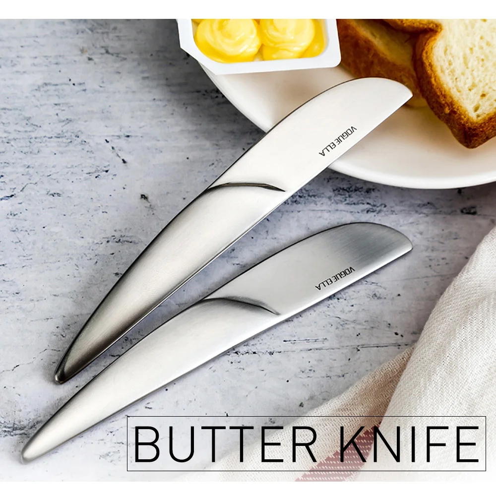 

Butter Knife Stainless Steel Small Multifunctional Cheese Knife Baking Tool Pizza Noodle Cutter Thick Solid Handle Kitchen Tool