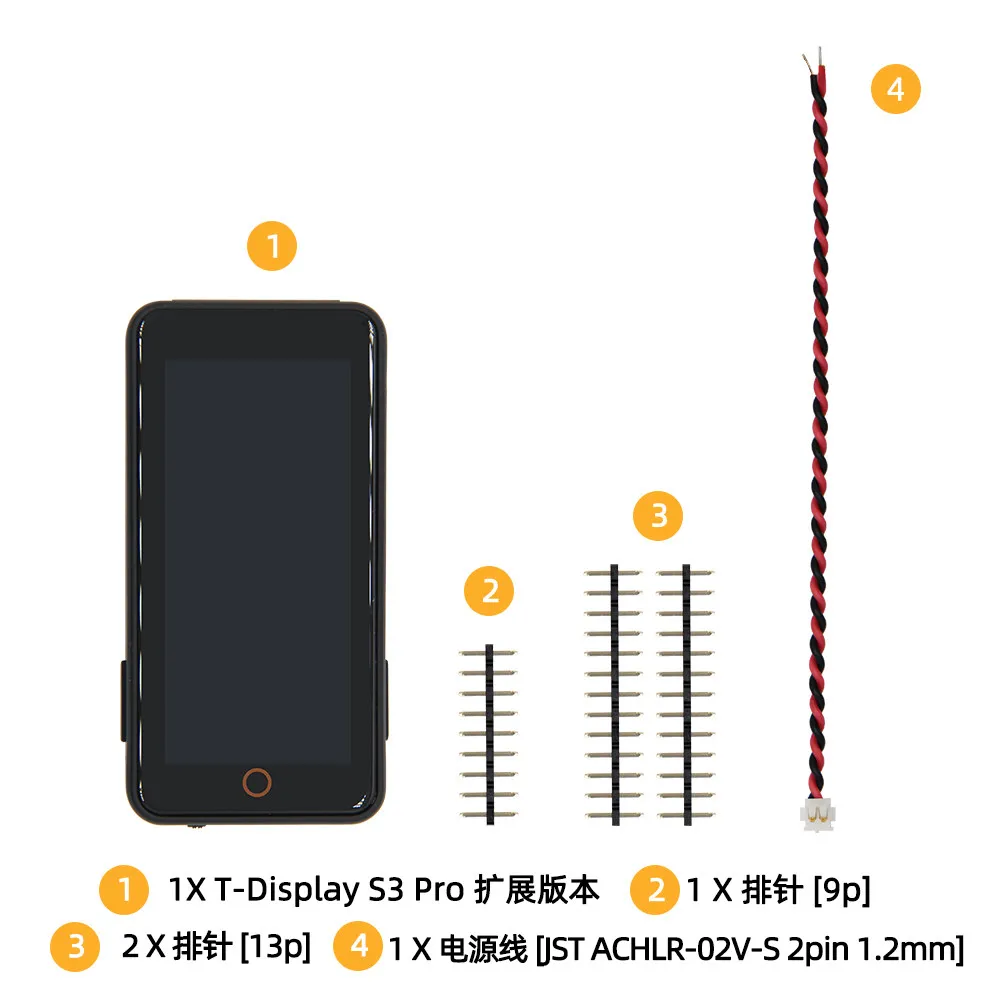 LILYGO T-Display-S3-Pro ESP32-S3 MVSR Camera Expansion Board