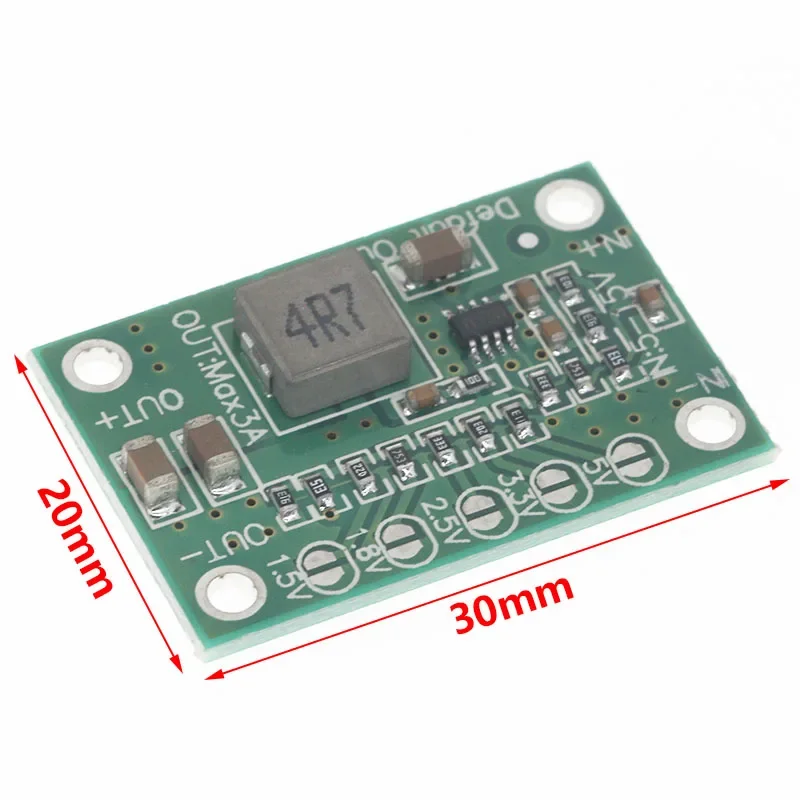 Adjustable power module MP1495 DC Voltage Regulator Step Down Power Converter Board 5-16V To 1.25V 1.5V 1.8V 2.5V 3.3V 5V 3A