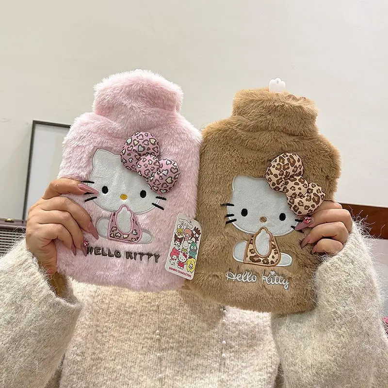 

Warm and Soft Plush Hand Warmer Heat Pack Cute Hello Kitty Reusable Hot Compress Heating Hot Water Bottle Bag Girls Gifts