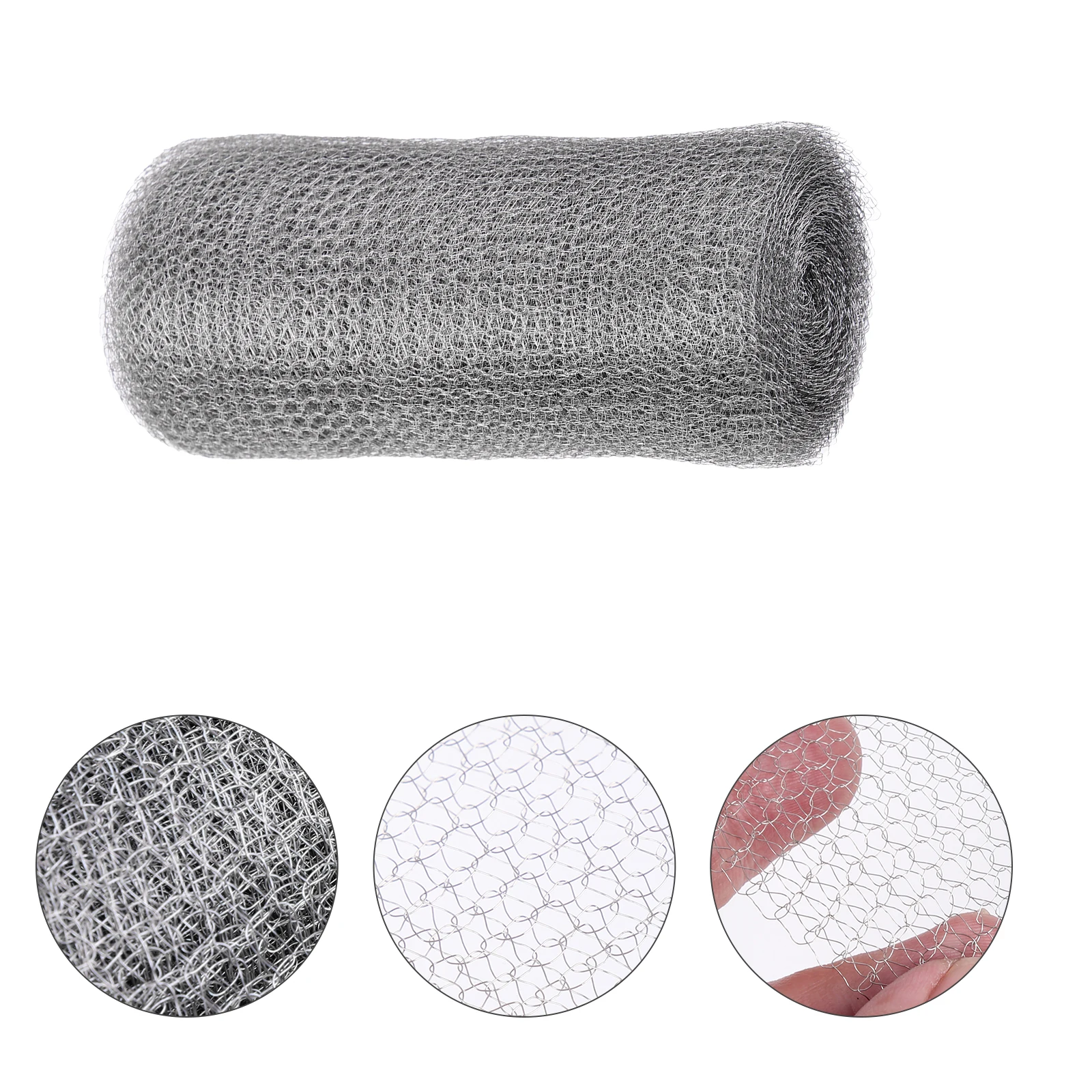 Stainless Steel Soft Mesh Woven Proof Fence Netting Screen Mouse Barrier Tools Rodent Proof Mesh Stainless