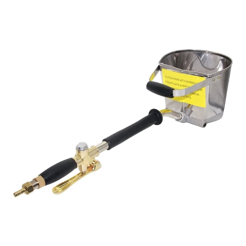 

652F Профессиональный распылитель цементного раствора из нержавеющей стали, пневматический распылитель