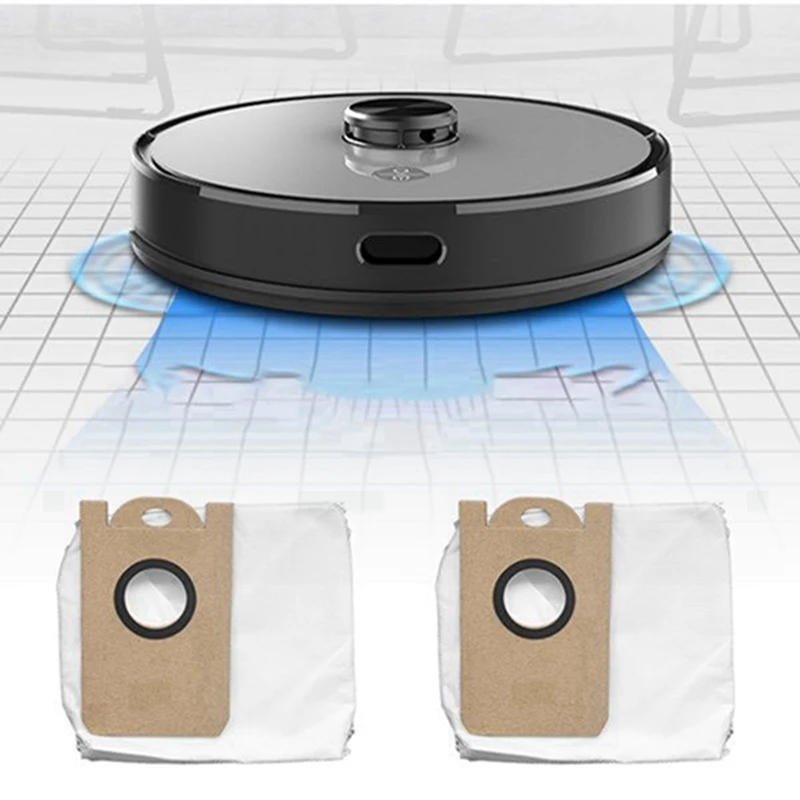 Bolsa de polvo a prueba de fugas para Robot aspirador Proscenic M7 Pro M8 Pro, bolsas de tela de tres capas de gran capacidad de 2,5l, 36 Uds.