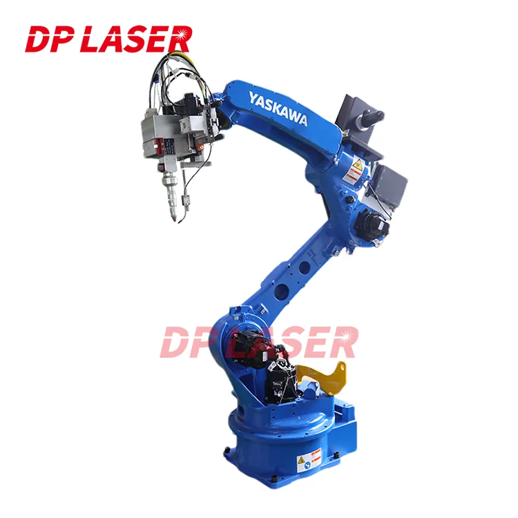 Yaskawa Automatic 6 Axis Robot Arm Stainless Steel Auto Parts Fiber Laser Welding Machine