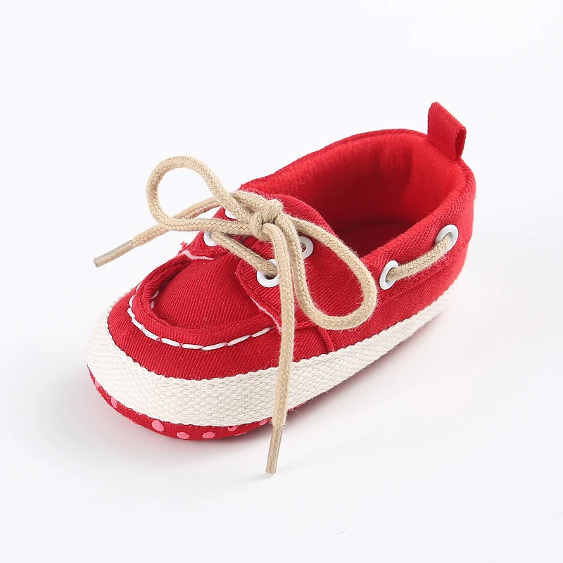 Zapatillas de cuna geométricas para bebés y niños, zapatos ligeros con purpurina, antideslizantes, con cordones, cómodos para caminar en todas las estaciones