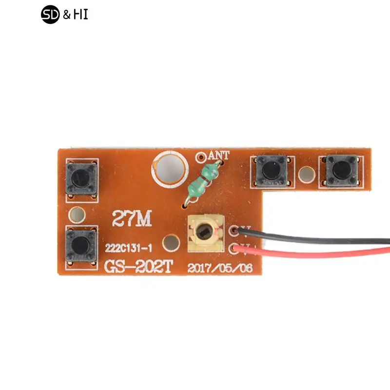 Hot 4CH RC Remote Control 27MHz Circuit Transmitter And Receiver Board 4-channel Launch Board Receiver Board RC Car Accessories