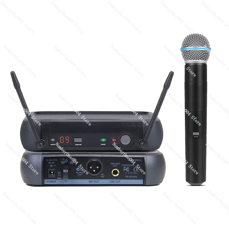 Applicable to PGX4 Wireless Microphone and PGX24/BETA58A