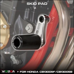 Skid Pad For Honda CB1300SF CB1300SB 2014-2023 Frame Sliders Engine Slider Guard Protection Crash Pad 2015 2016 2020 2021 2022