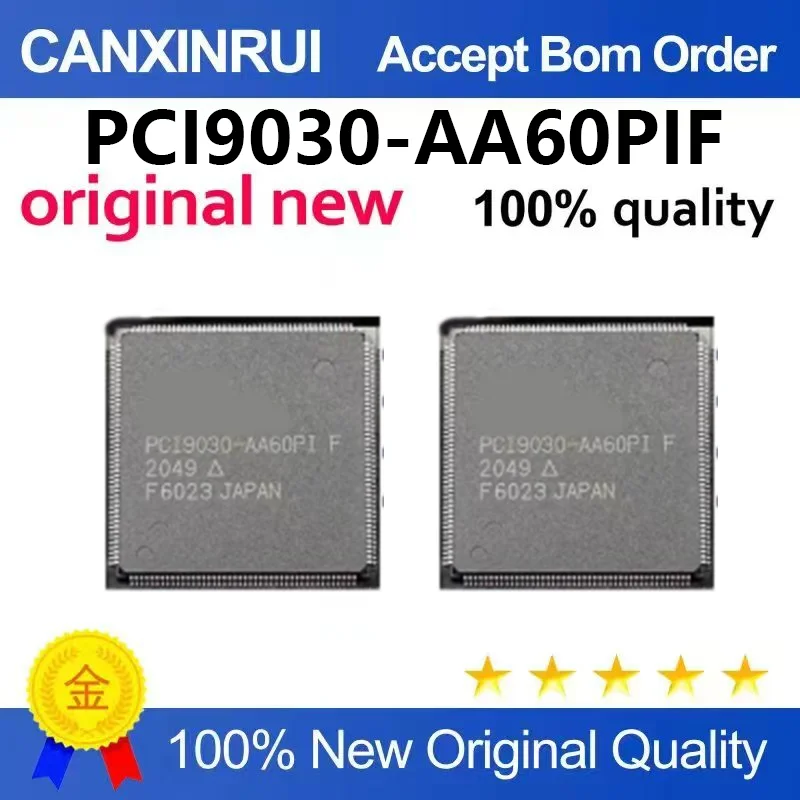 （5pcs-100pcs）Brand new original stock PCI9030-AA60PIF QFP176 interface accelerator chip