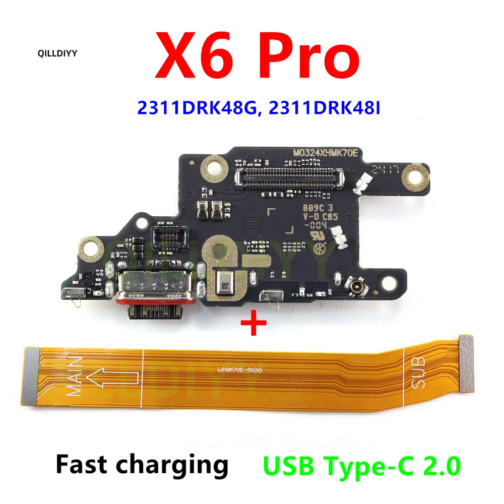 Xiaomi Poco X6 Pro用 USB Type-Cボード充電器 急速充電ドックポート