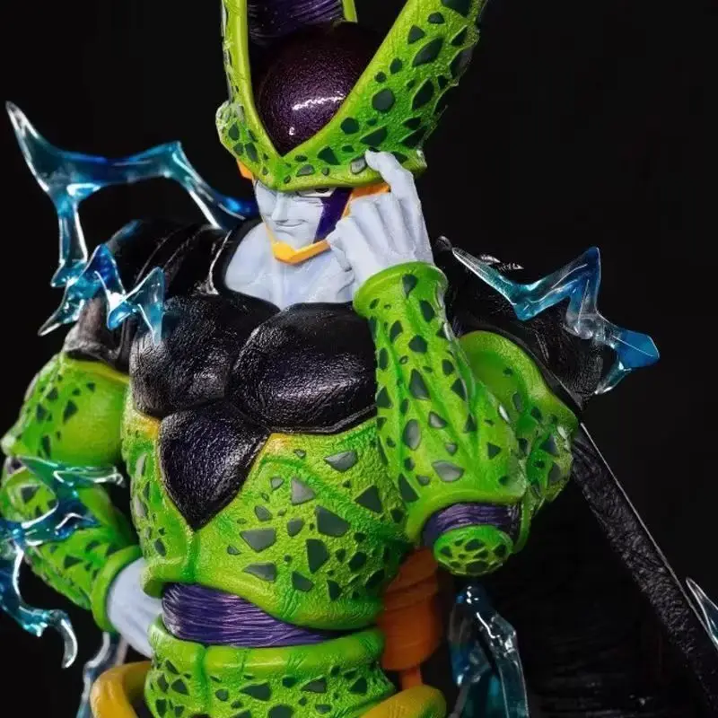 

40cm Large Dragon Ball Cell Anime Action Figure - Super Saiyan DBZ Ultimate Shape Collectible Toy Figurine Model Doll for Kids