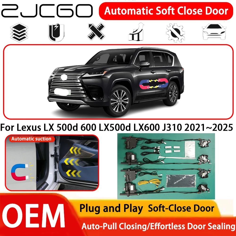 

﻿ Система автоматического мягкого закрывания дверей (Soft Close) OEM Plug and Play для Lexus LX 500d 600 LX500d LX600 J310 2021~2025