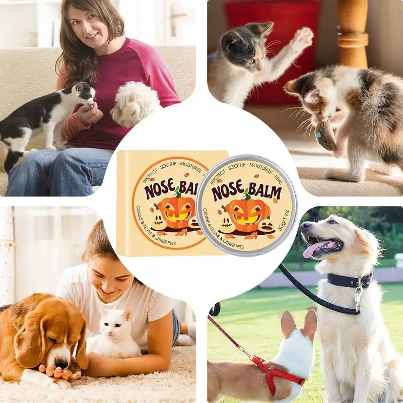 Dog Dry Nose Paw Balm Dog Paw Cream Cats Dogs Paw Protector Cream Pet Feet Moisturizer Pet Crack Feet Repair Pet Accessories