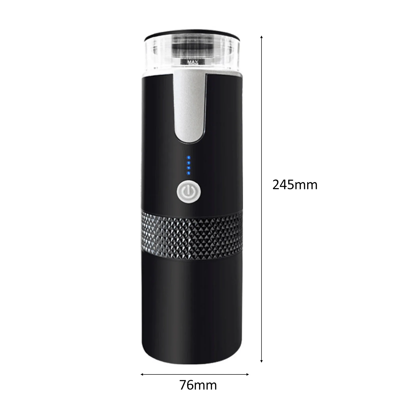 Portable Coffee Maker, 170mL Wireless Electric Espresso Machine Mini Rechargeable Capsule Coffee Machine for Car Home Travel