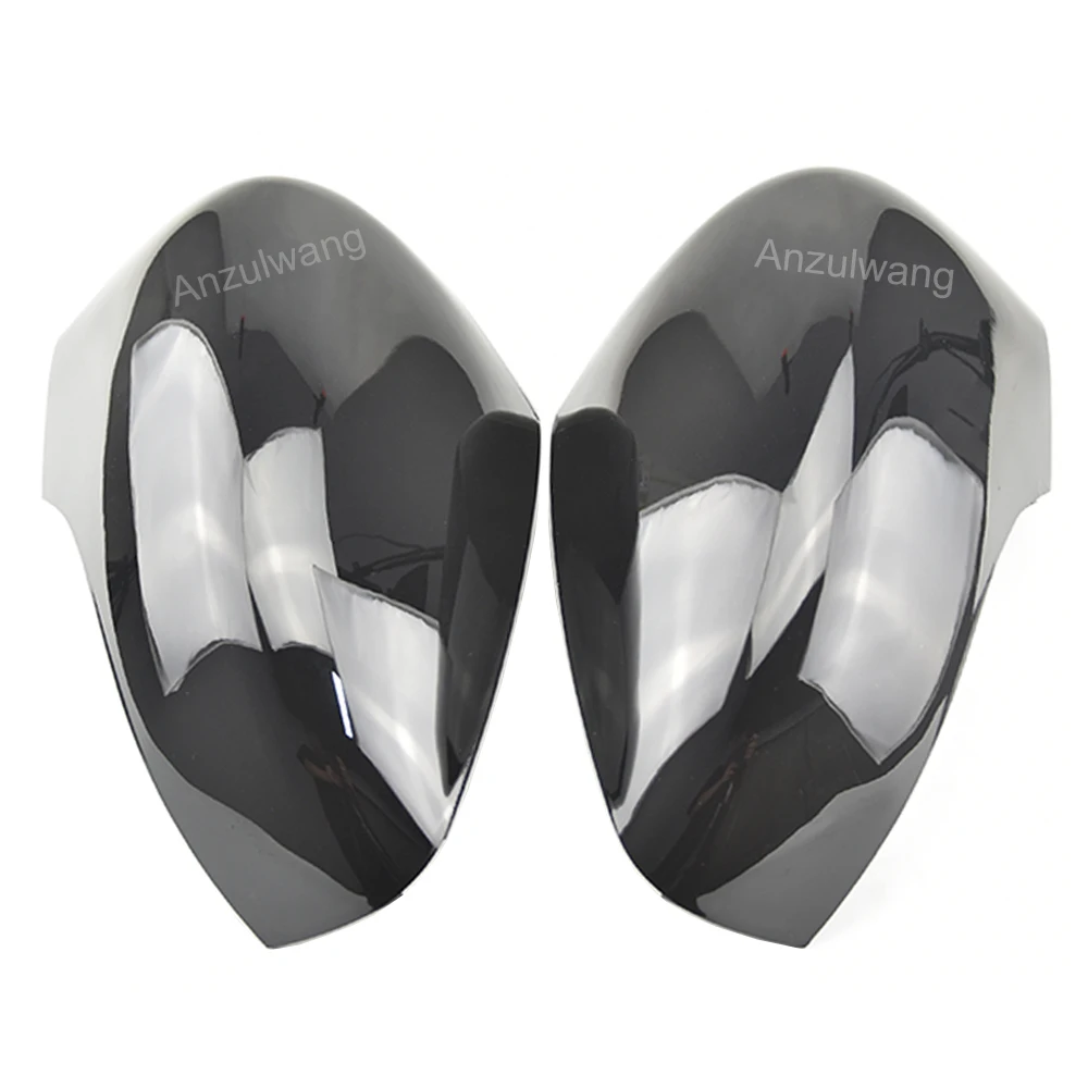 

Глянцевая черная крышка зеркала заднего вида на боковую дверь автомобиля для Renault Clio 4 Mk4/ Zoe/Captur 2012-2019, чехол на зеркало