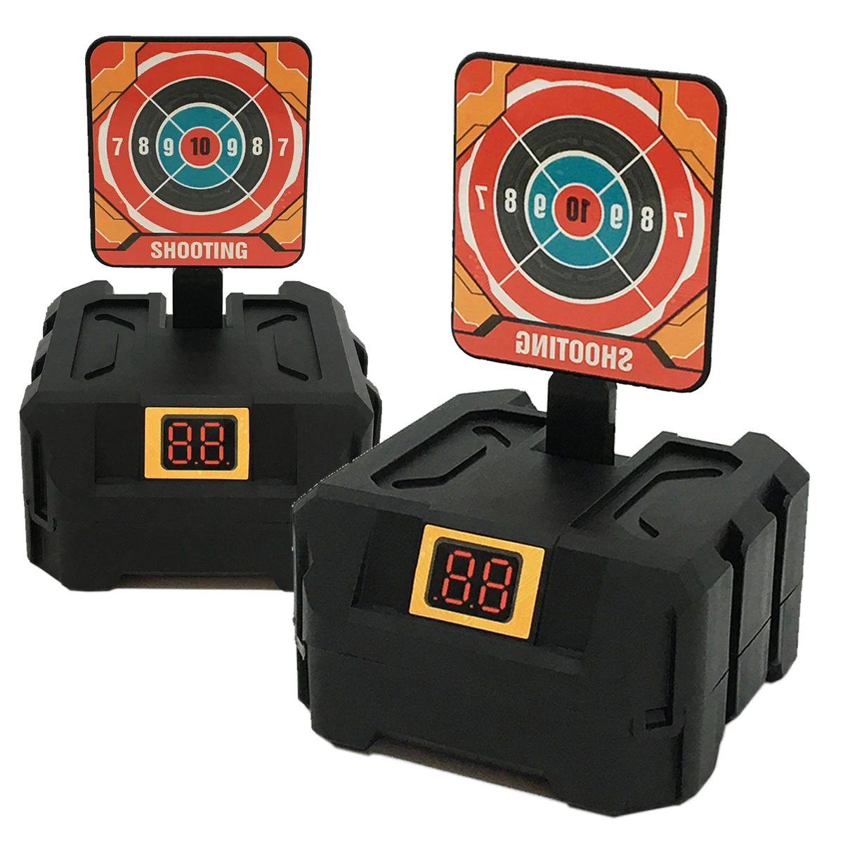 

3-5 Pcs Auto Reset Target Children Sponge Bullet Table Game Moving Target Toy Soft Bullet Gun Toy Gun Training Shooting Target