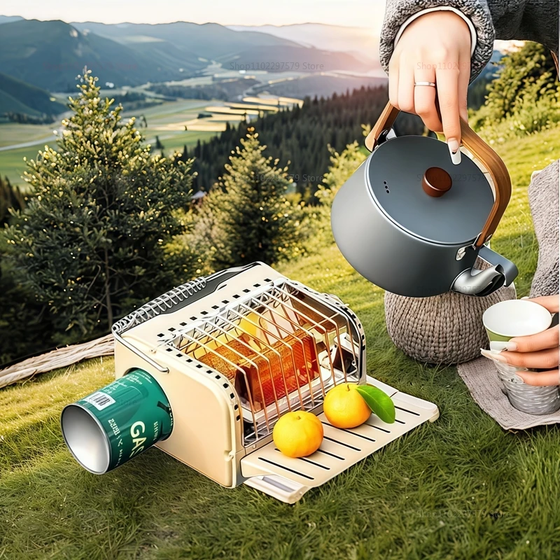 متعددة الوظائف التخييم خيمة موقد المحمولة موقد التدفئة متعددة الوظائف خيمة موقد للتخييم الظهر الهروب في الهواء الطلق #3