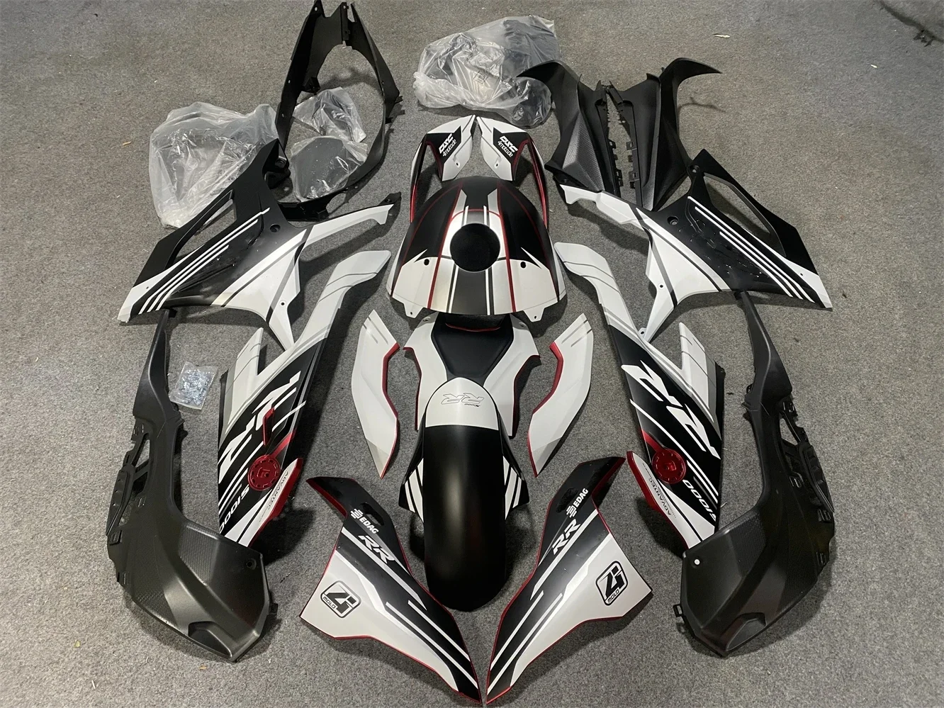 Motorcycle Fairing Kit Suitable for S1000RR 2019 2020 2021 2022 Years S1000 19-22 Fairing Black White Red