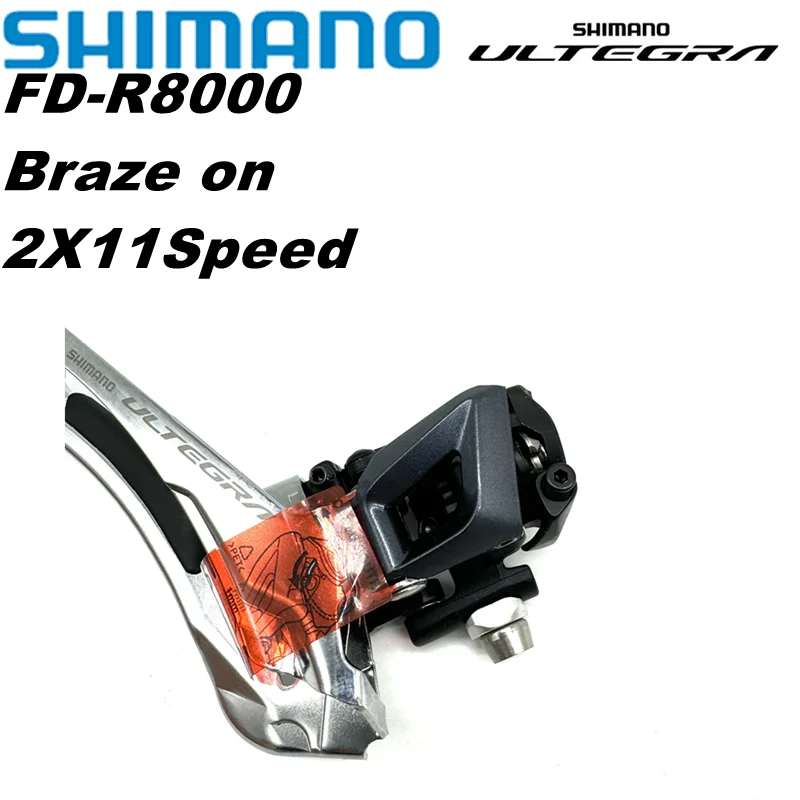 Shimano ULTEGRA R8000 R7000 Front Derailleur FD-R8000 FD-R7000 2x11s Front Derailleur Braze On For Road Bike Riding Bicycle Part