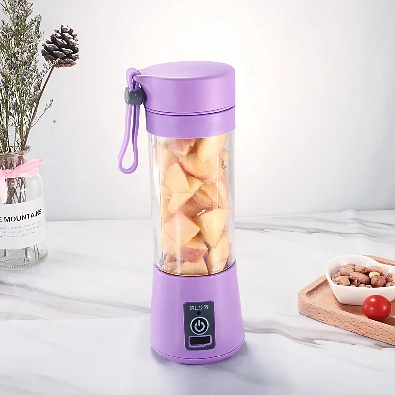 Portable Electric Juicer USB Rechargeable Handheld Smoothie Blender Fruit MixersMilkshake Maker Machine Food Grade Materials