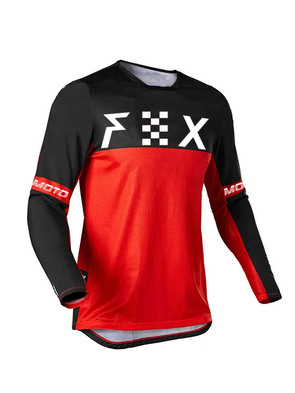 2026 MTB Trikot Herren Radsport-Shirt Bike Motocross Trikot Downhill Trikot Enduro MTB Team Trikot Langarm – Detail 7