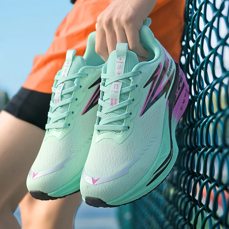 

Flyfire 5 carbon board hollowed-out student running shoes with shock-absorbing and breathable mesh upper for sports activities
