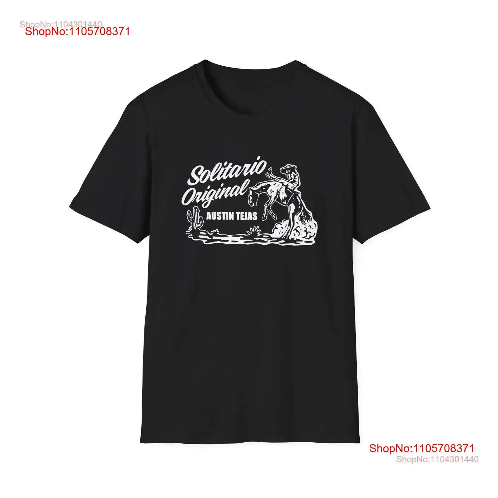 Футболка Solitario Ranchero Softstyle, винтажная, с эффектом потертости, дизайнерская одежда с принтом, унисекс, универсальная уличная мода.