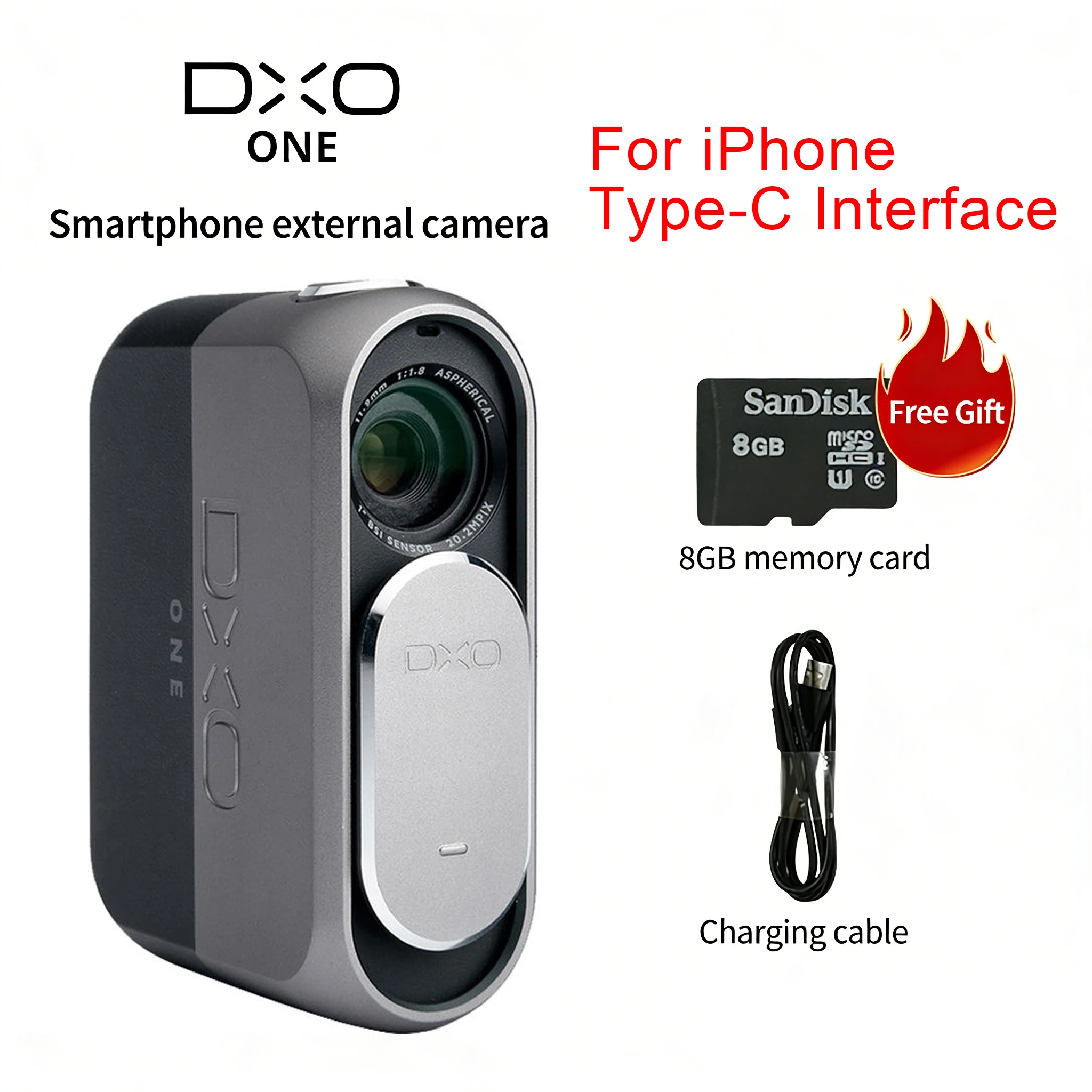 Dxo iphone 外付け カメラ 小型 デジタルカメラ DXO ONE iPhone